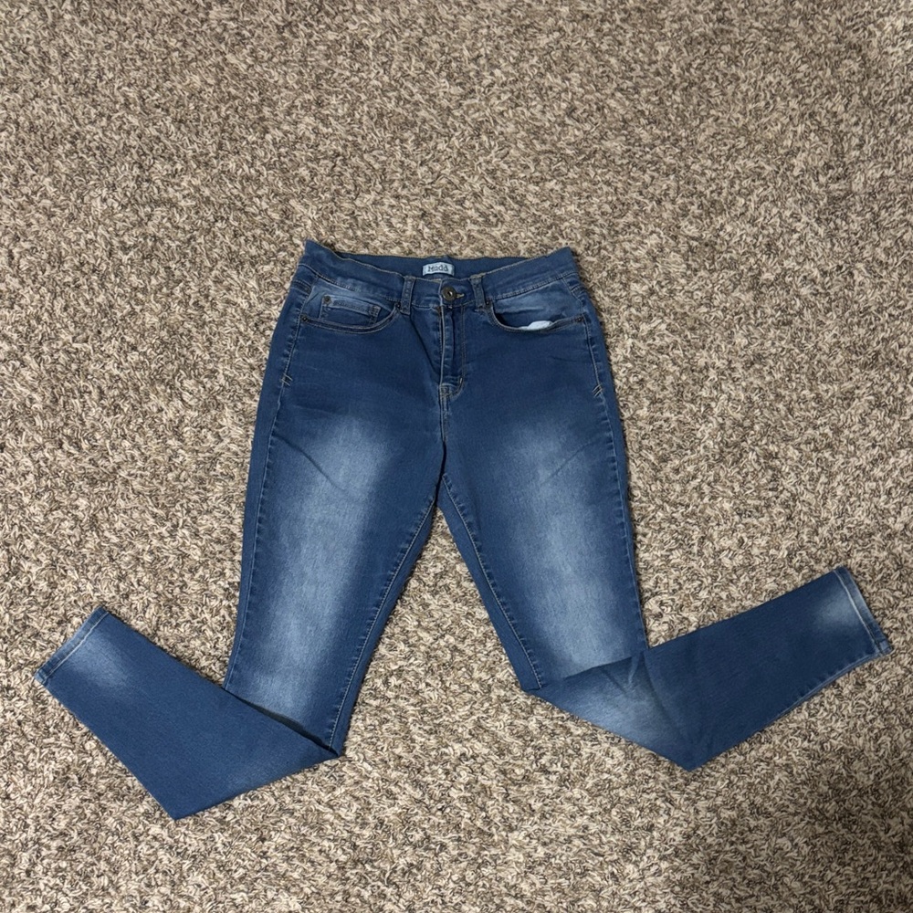 Mudd Women's Skinny Jeans in Deep Blue